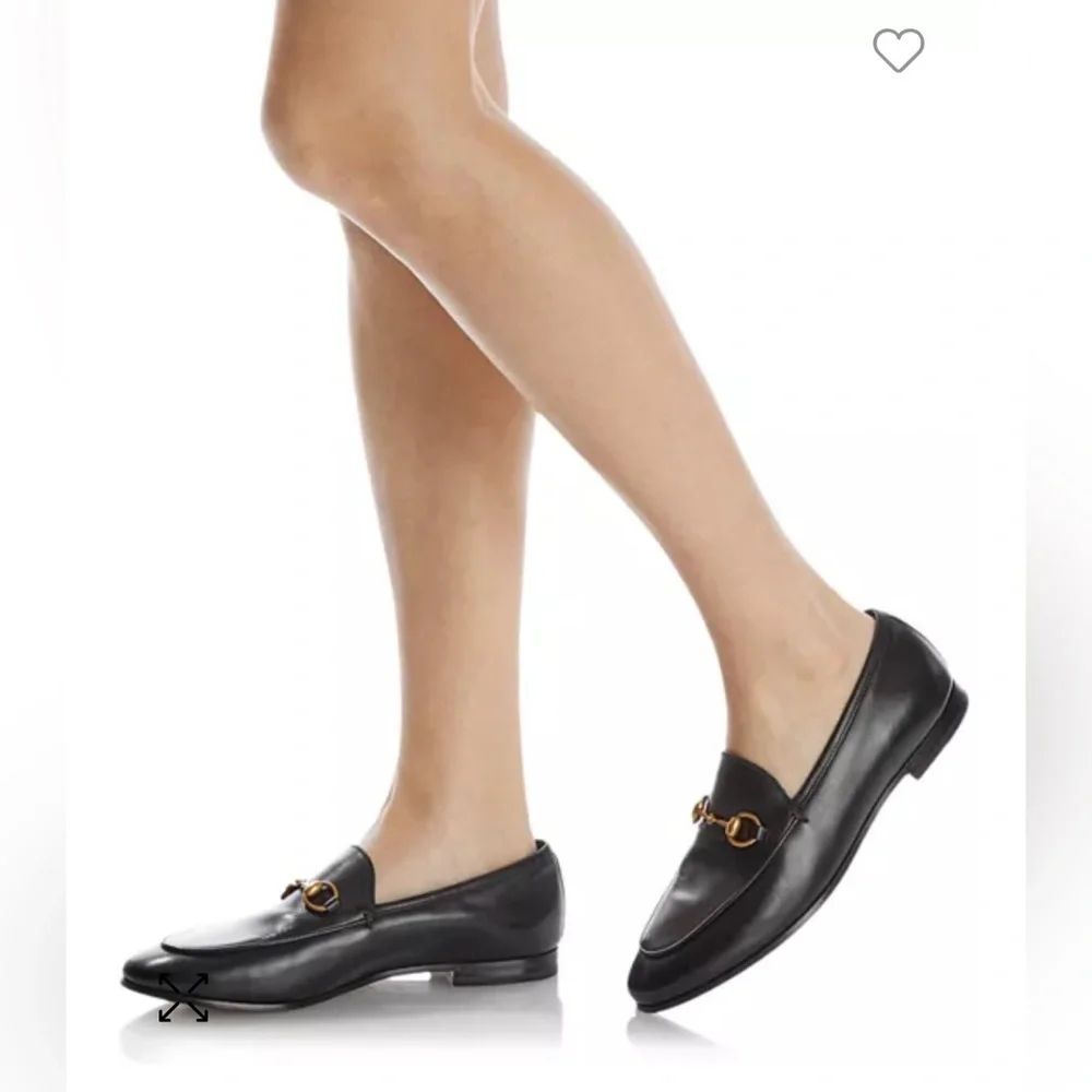 New in box Gucci Women's Moccasins Jordaan Loafers size 8.5 - Picture 5 of 9